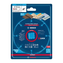 Универсален карбиден диск за рязане Bosch Expert Carbide Multi Wheel, 125 мм/ 22,23 мм